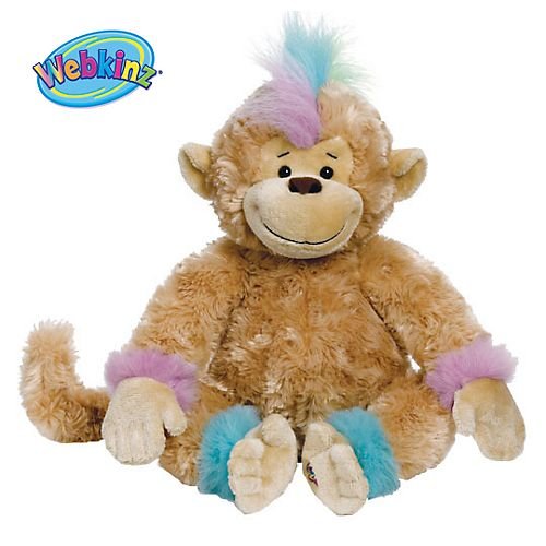 51K9Qca0xmL Webkinz Mohawk Monkey BIEGE