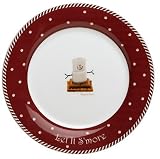 Nikko Ceramics Let It S'more Dinner Plate