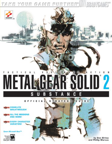 Metal Gear Solid? 2: Substance(tm) Official Strategy Guide for Xbox (Brady Games.)