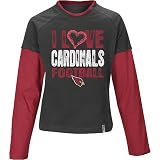 Reebok Arizona Cardinals Girl's Long Sleeve Layer T-Shirt
