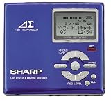 SHARP アウヴィ MD-DR7-A MDプレーヤー (ブルー)