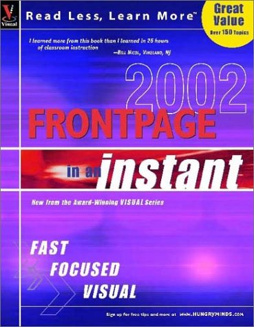 frontpage 2002 in an instant