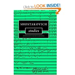 Shostakovich Studies (Cambridge Composer Studies)