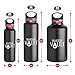 WaterVault K2 Insulated Stainless Steel Water Bottle, Double Wall Vacuum Flask, Standard Mouth, 20-ounce (Assorted Colors)