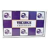 Big League Promotions Minnesota Vikings Versus Green Bay Packers Checkers