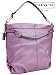 Authentic Coach Pebbled Leather Brooke Large Hobo Bag 16618 Lilac Purple