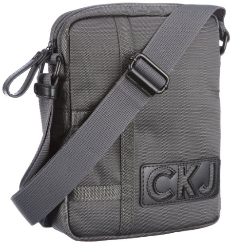 Calvin Klein Jeans Toutchy, Sac port&eacute; crois&eacute; - Gris, Synth&eacute;tique