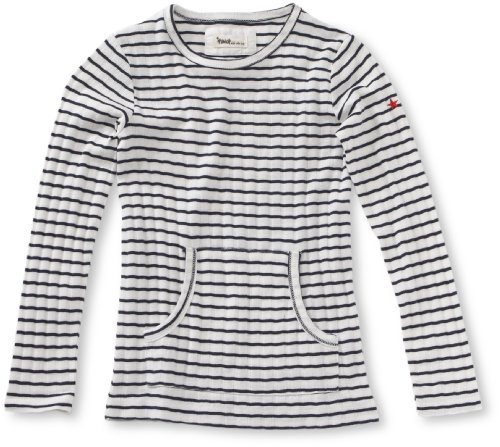 Funch Unisex - Kinder Langarmshirt, gestreift 92007, Gr. 98/104, Blau (Indigo blu) Preisvergleich