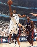 Gilbert Arenas Autographed/Hand Signed Washington Wizards Basketball 8x10 Photo