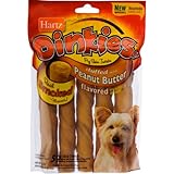 Hartz Oinkies Peanut Butter Dog Treat, 6.6 Ounces, 5-Pack PDQ