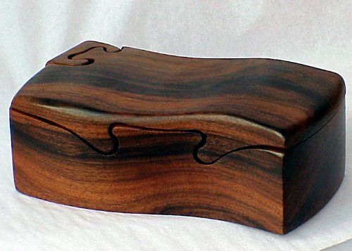 Bolivian Rose Wood Puzzle Box