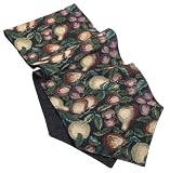 DII Fall Fruits Tapestry 14 by 72-Inch Table Runner
