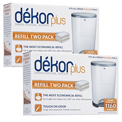50 Diaper Dekor Plus Refill 2 ct 2 pk Alabamasa242