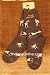 Jack Russell Terrier Poses Acrylic/Nylon Dog Socks - One Pair by FBF