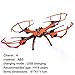 Maxbo 2.4G Quadcopter 6-Axis Gyro RC Headless Drone UFO With Altitude Hold, Hove Function,Locking Heading,One Key Landing /Take off ,3D Flips,2MP HD Camera