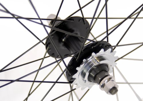 700c Rear Single Speed Fixie Flip Flop Wheel White