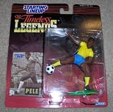 1998 Pele Soccer Timeless Legends Starting Lineup Figure