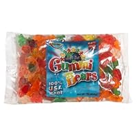Albanese Gummi Bears, 16-Ounce Bags (Pack of 12)