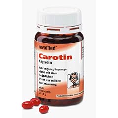 Carotin Kapseln verleihen eine nat�rliche, leichte Br�unung der Haut