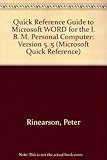 Microsoft Word 5.5