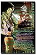 Jimi Hendrix (Voodoo Child) Music Poster Print - 24" X 36"