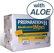 144 Wipes Preparation H Medicated Wipes Refill with Aloe - 3 packs of 48 Wipes