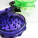 2.5 Heavy Duty 2 Piece Acrylic Pollen Herb Tobacco Grinder