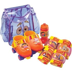 Dora the Explorer Back Pack Skate Set
