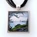 Upon Seeing the Golden Gate Handmade Fine Art Pendant