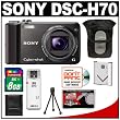 Sony Cyber-Shot DSC-H70 Digital Camera (Black) with 8GB Card + Case + Battery + Accessory Kit Sony Cyber-Shot DSC-H70 Digital Camera (Black) with 8GB Card + Case + Battery + Accessory Kit