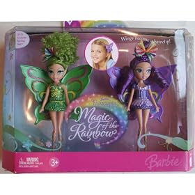 Barbie - Fairytopia - Magic of the Rainbow Doll (Green and Purple) by Barbie