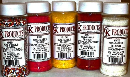 Red White and Blue Non-Pareils by CK Products