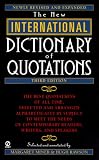 New International Dictionary of Quotations, 3rd Edition