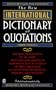 New International Dictionary of Quotations, 3rd Edition