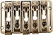 ULTRA DELUXE 5 STR. BASS BRIDGE GOLD