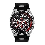 Jacques Lemans F1 Black Rubber Chronograph Watch