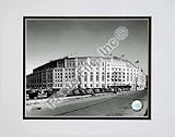 Yankee Stadium 1950 Outside Double Matted 8 x 10 Photograph (Unframed)