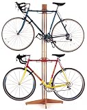  Gear Up Freestanding Oak Bike Rack