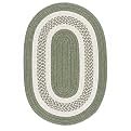 Jefferson Moss Green Braided Rug Collection