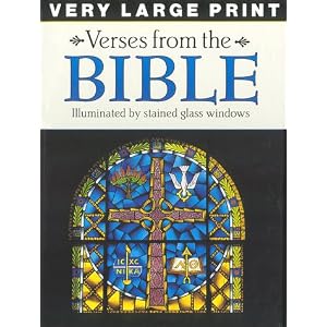 Very Large Print Verses from the Bible