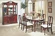 QUEENE ANNE STYLE SET OF 2 CUSHIONED SIDE CHAIRS