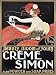 Vintage Art Deco Perfume Creme Cosmetic Poster By Emilio Vila