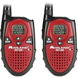 Midland Xtra Talk GXT250VP2 2 Watt, 22 Channel GMRS Radios Pair Packed with Rechargeable Battery Packs and Charger