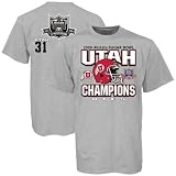 Utah Utes Ash 2009 Sugar Bowl Champions Score T-shirt