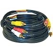 12' Stereo Audio/Video With Molded Connectors