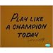 Lou Holtz Notre Dame Fighting Irish - PLAC - Autographed 16x20 Photograph