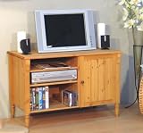 TV SCHRANK FERNSEHSCHRANK KOMMODE MASSIV KIEFER