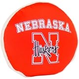 My Team Nebraska Cornhuskers Squishy Microbead Disc Pillow
