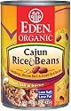 Eden Organic Rice & Beans, Cajun Small Red Beans, Lundberg Brown Rice, 15-Ounce Cans (Pack of 12)