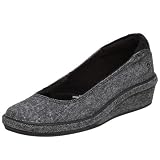 Grasshoppers Women's Berkshire Wedge,Black Multi,9 M